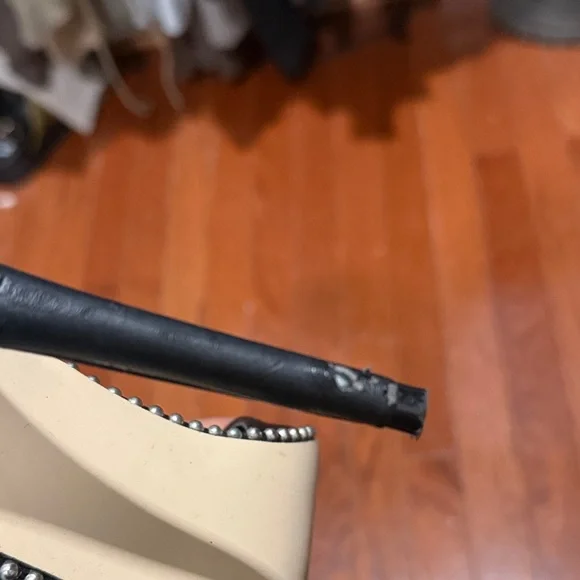 Shoe Dazzle Black Studded Pumps - Picture 2 of 6